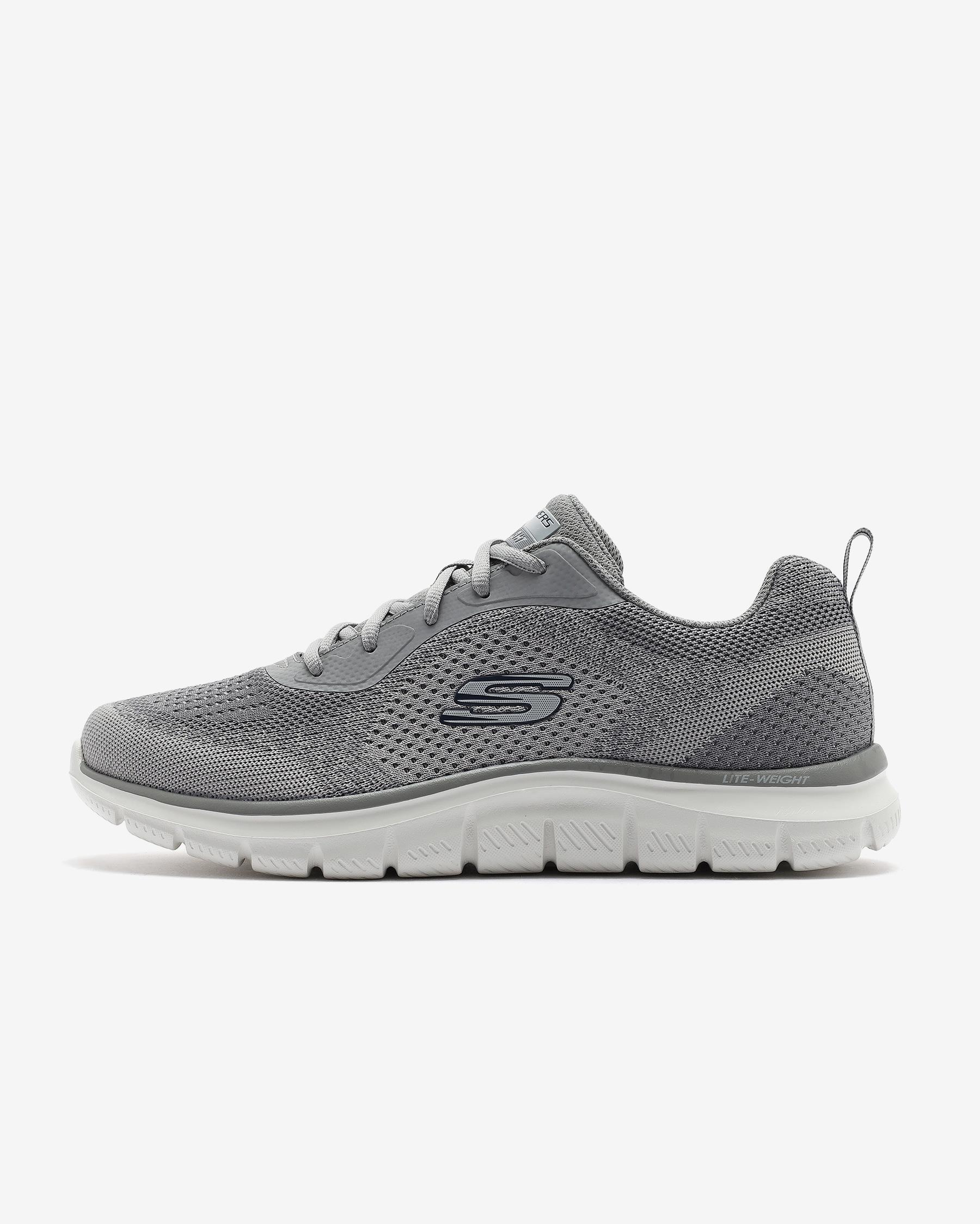 Skechers Track-glendor 232699TK GRY Erkek Gri Spor Ayakkabı
