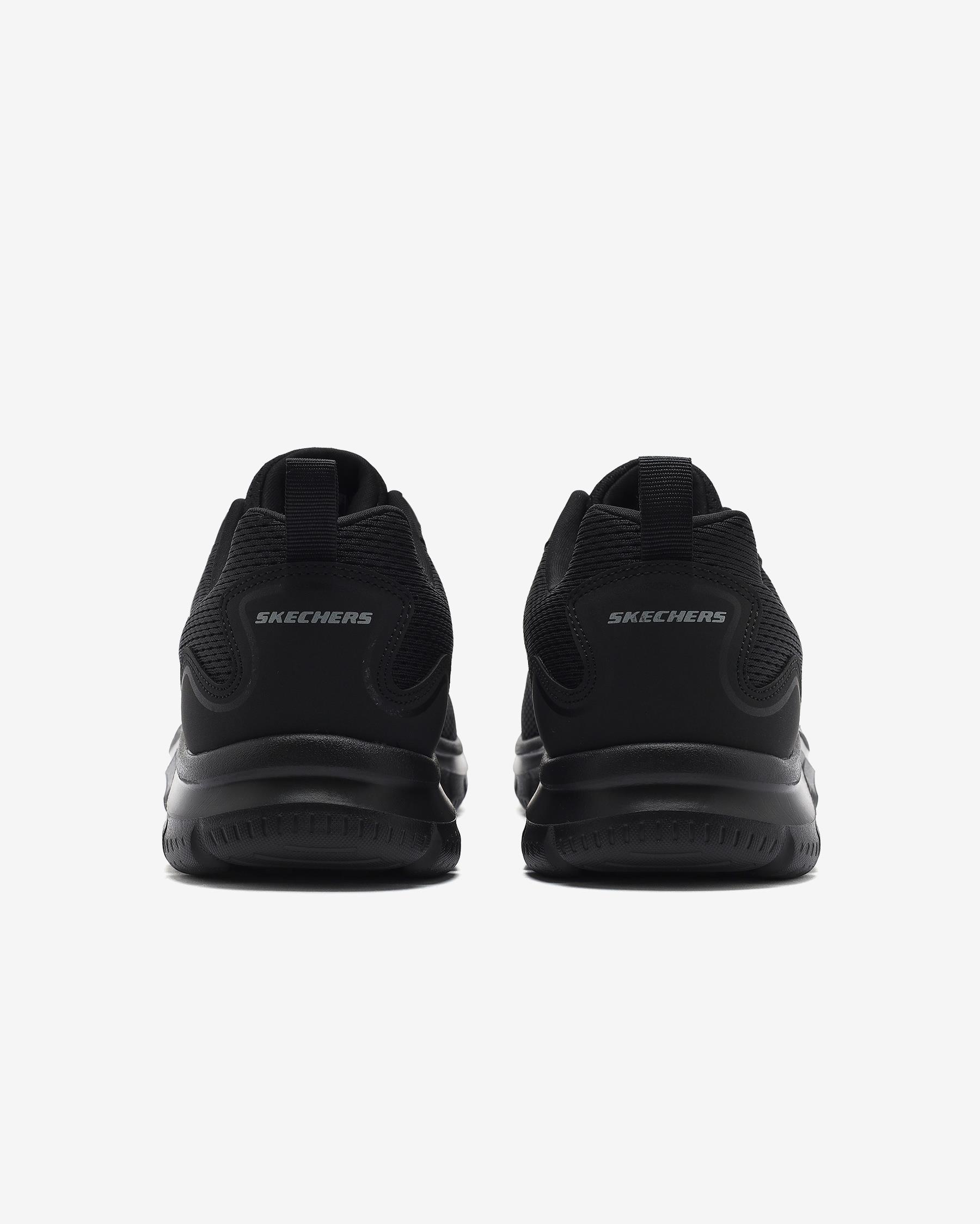 Skechers Track-Leshur 232758TK BBK Erkek Siyah Spor Ayakkabı