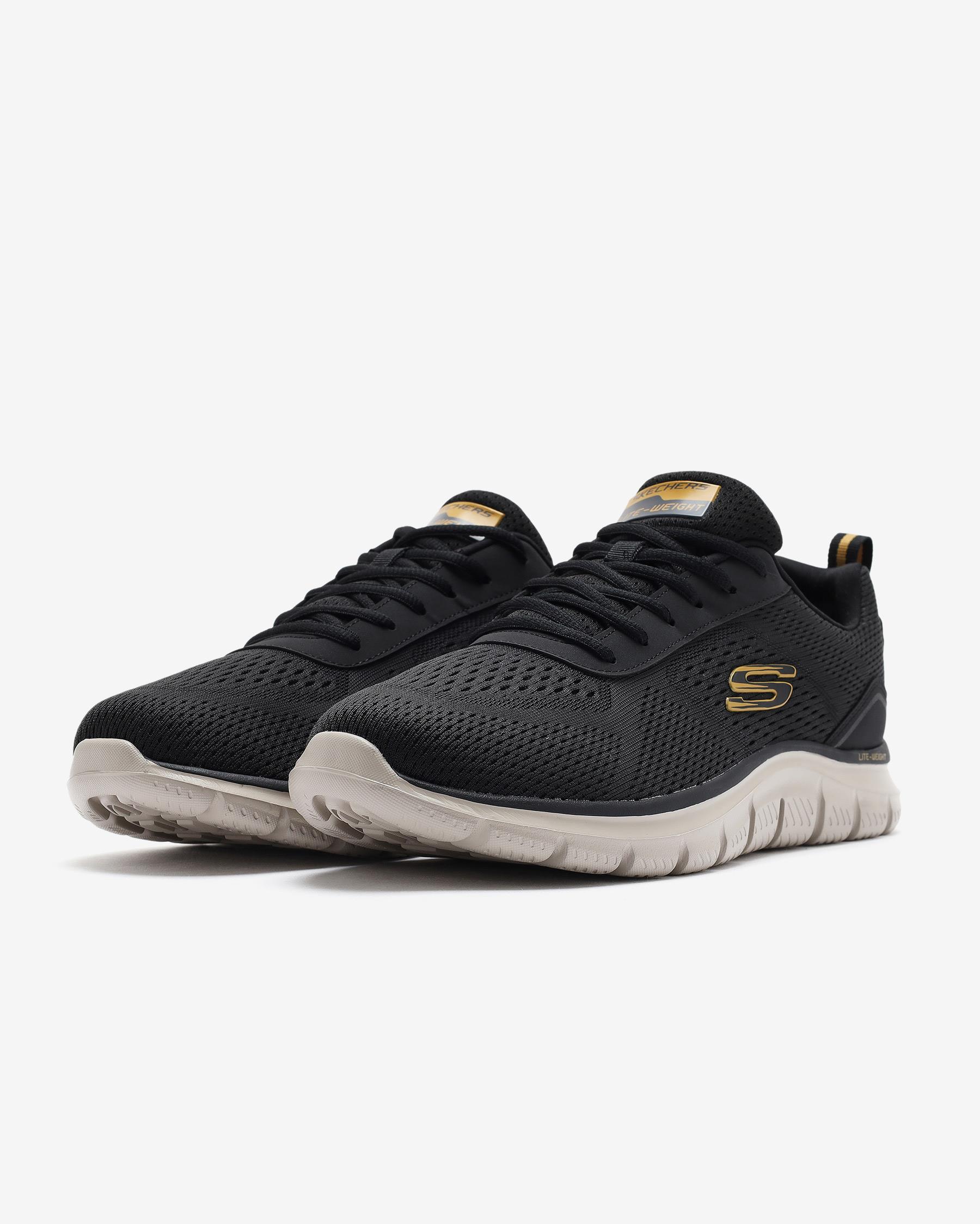Skechers Track-leshur 232758TK BLK Erkek Siyah Spor Ayakkabı