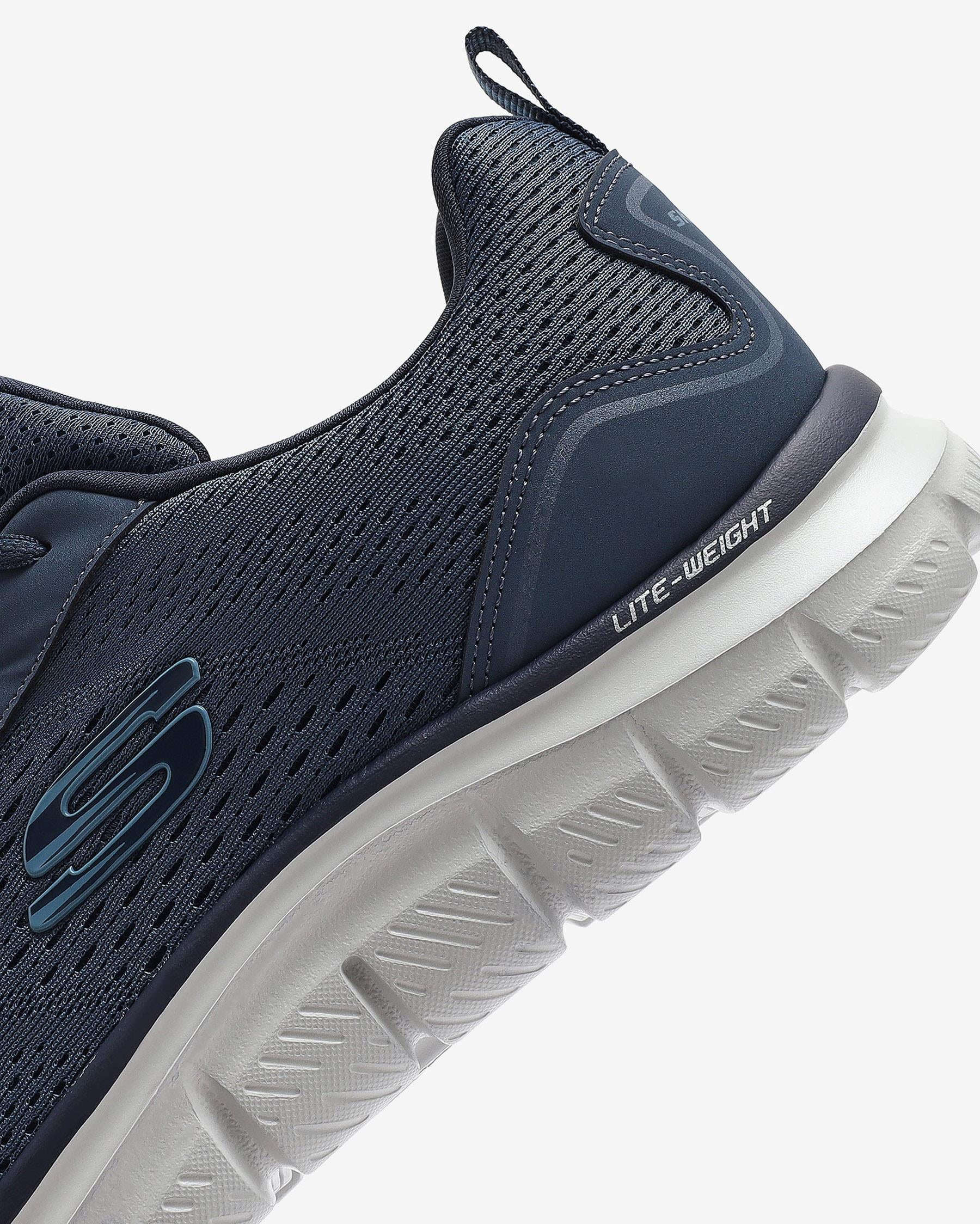 Skechers Track-leshur 232758TK BLU Erkek Mavi Spor Ayakkabı