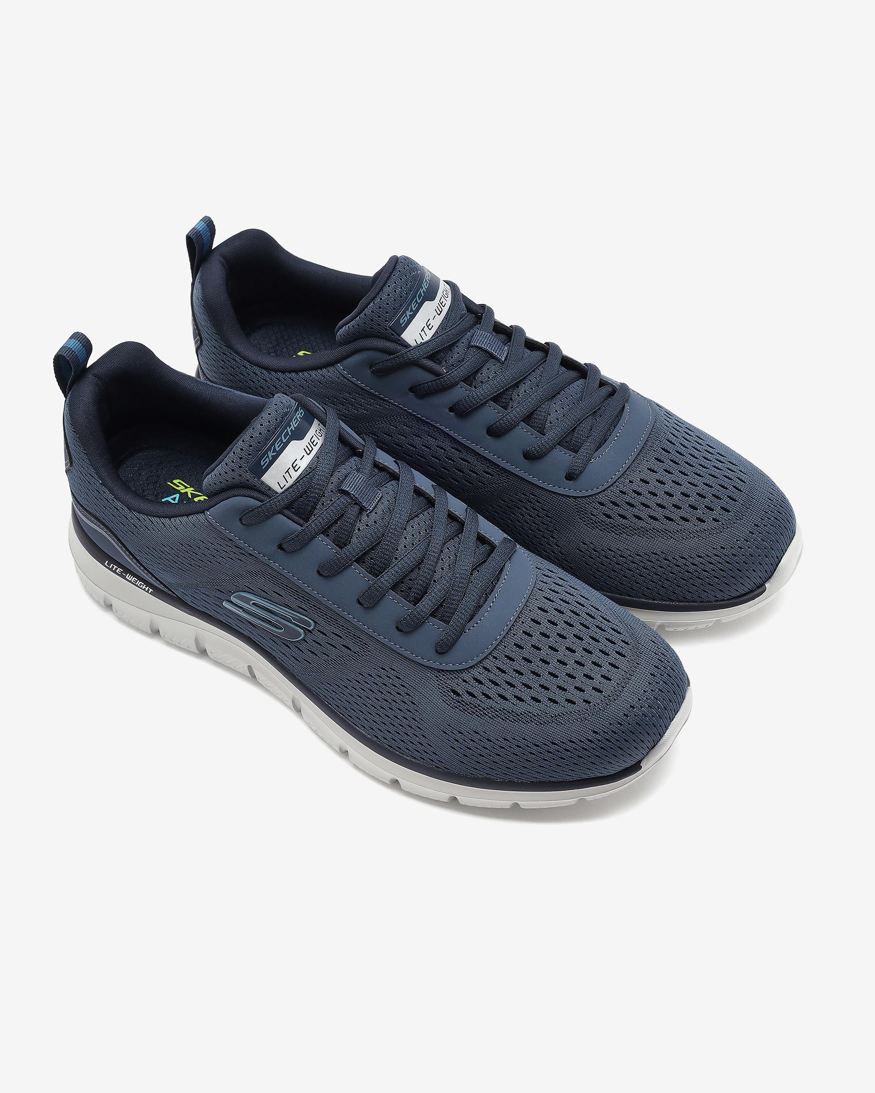 Skechers Track-leshur 232758TK BLU Erkek Mavi Spor Ayakkabı
