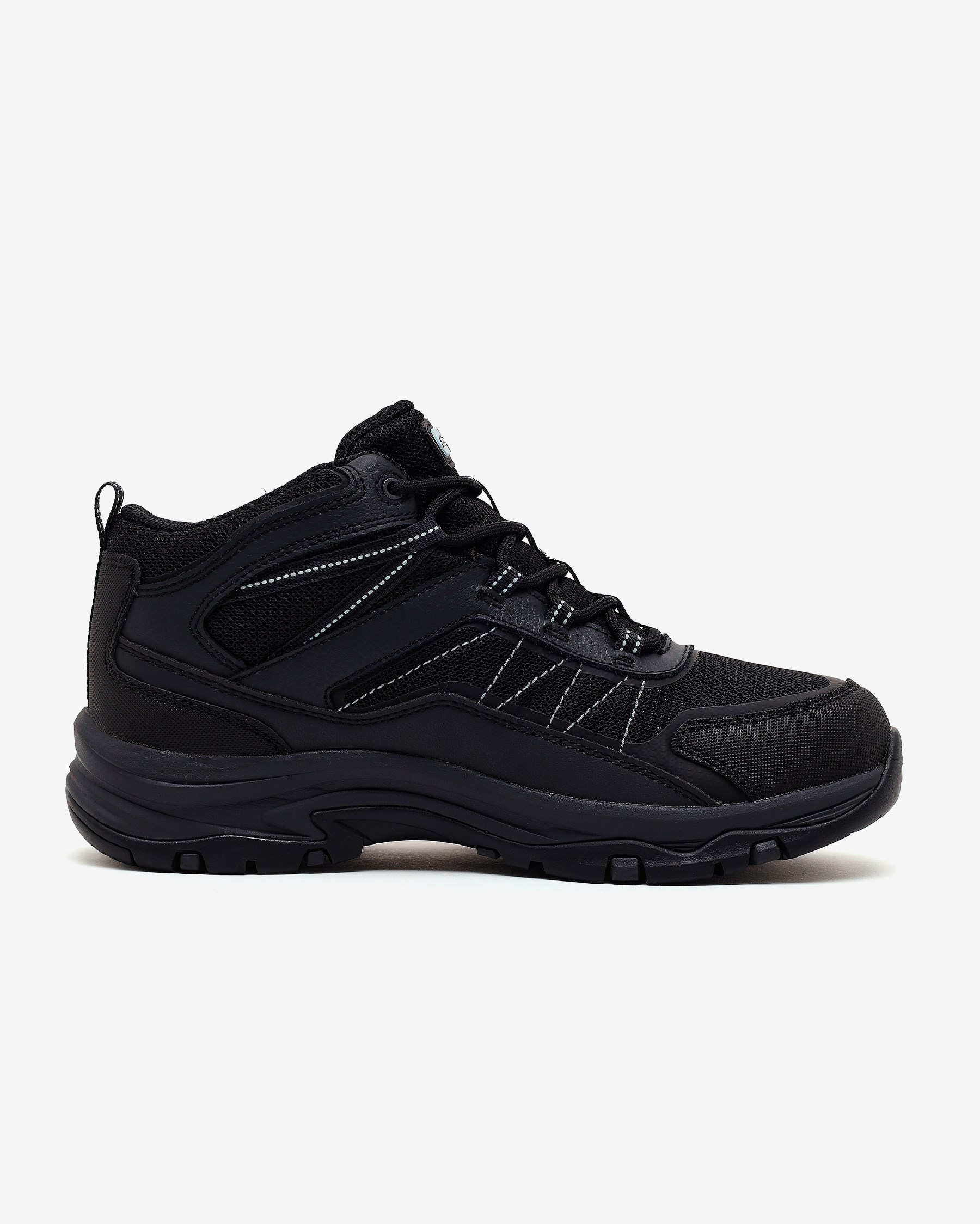 Skechers Trego - Ashaway 180336 BKCC Kadın Siyah Outdoor Bot