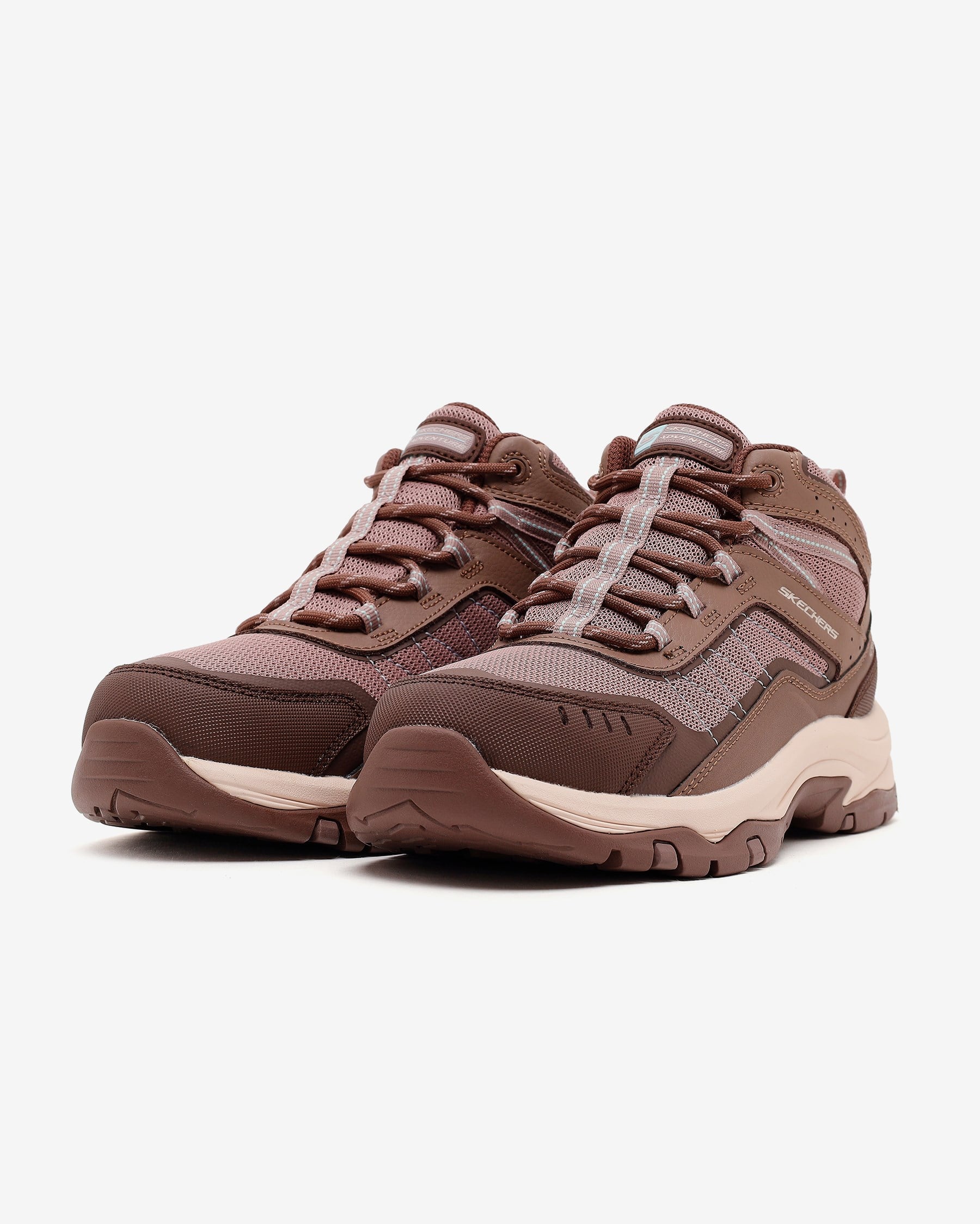 Skechers Trego - Ashaway 180336 DKMV Kadın Mor Outdoor Bot