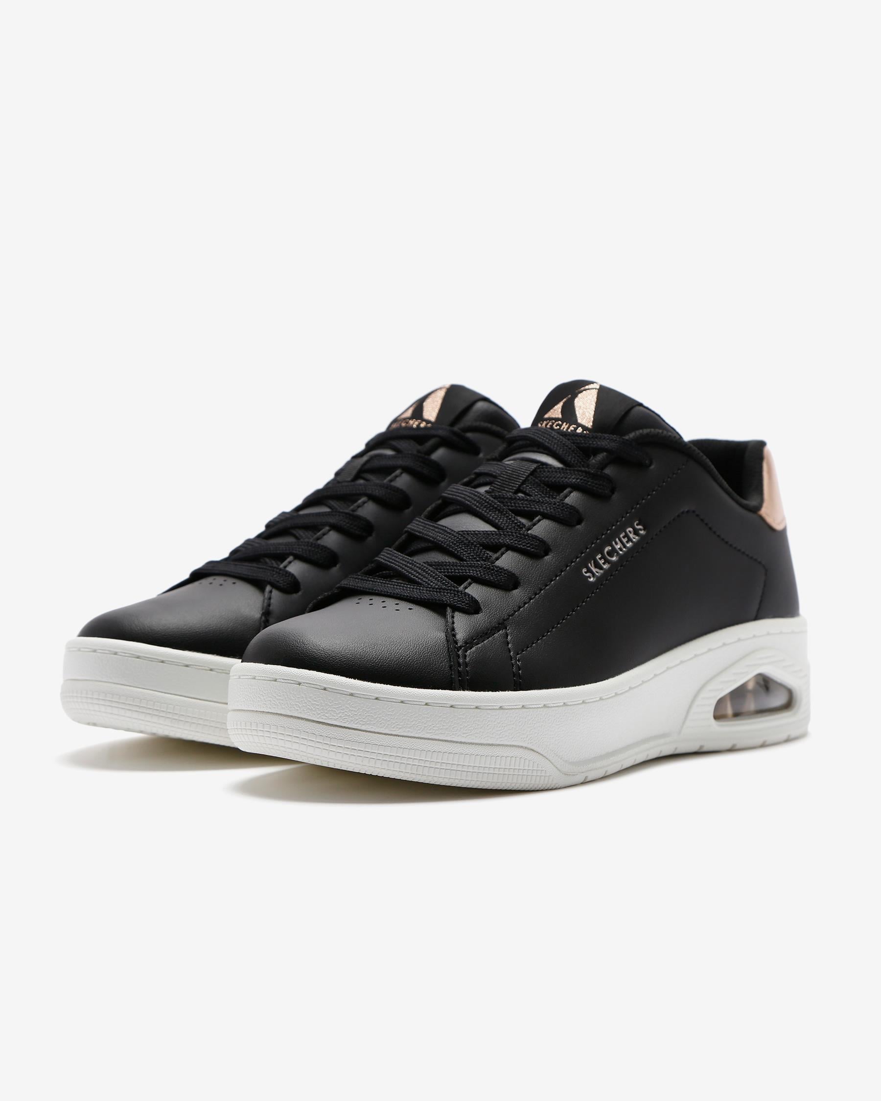 Skechers Uno Court - Courted Air 177700 BLK Kadın Siyah Sneakers