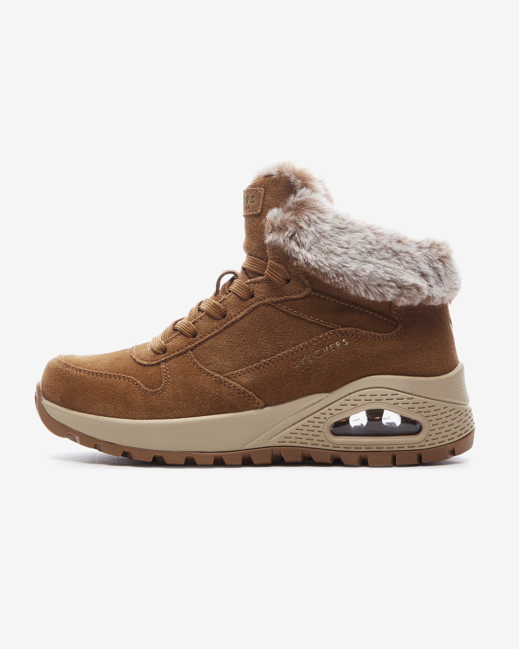 Skechers Uno Rugged 167433 CSNT Kadın Kahverengi Sneakers