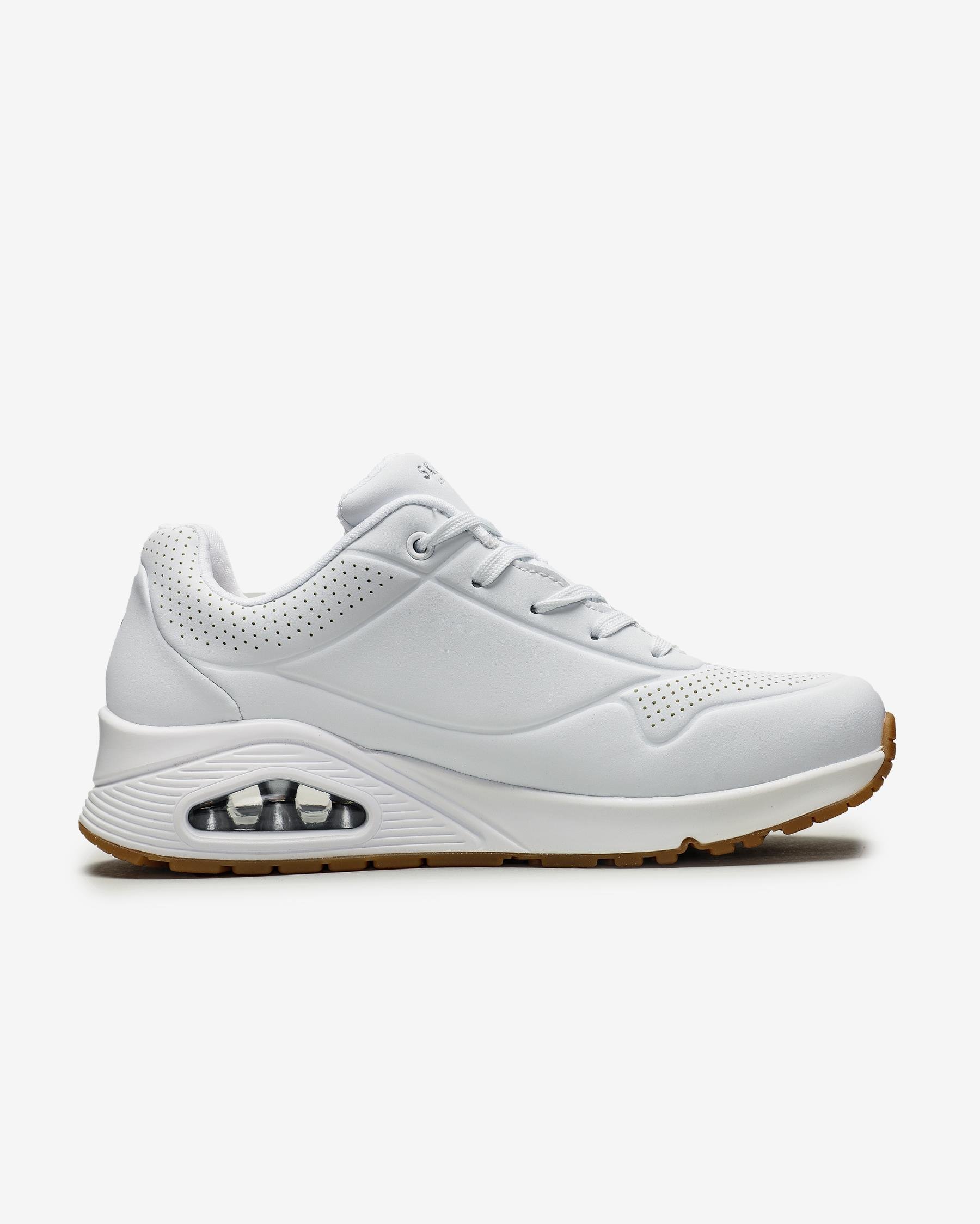 Skechers Uno - Stand On Air 73690 WHT Kadın Sneakers Ayakkabı