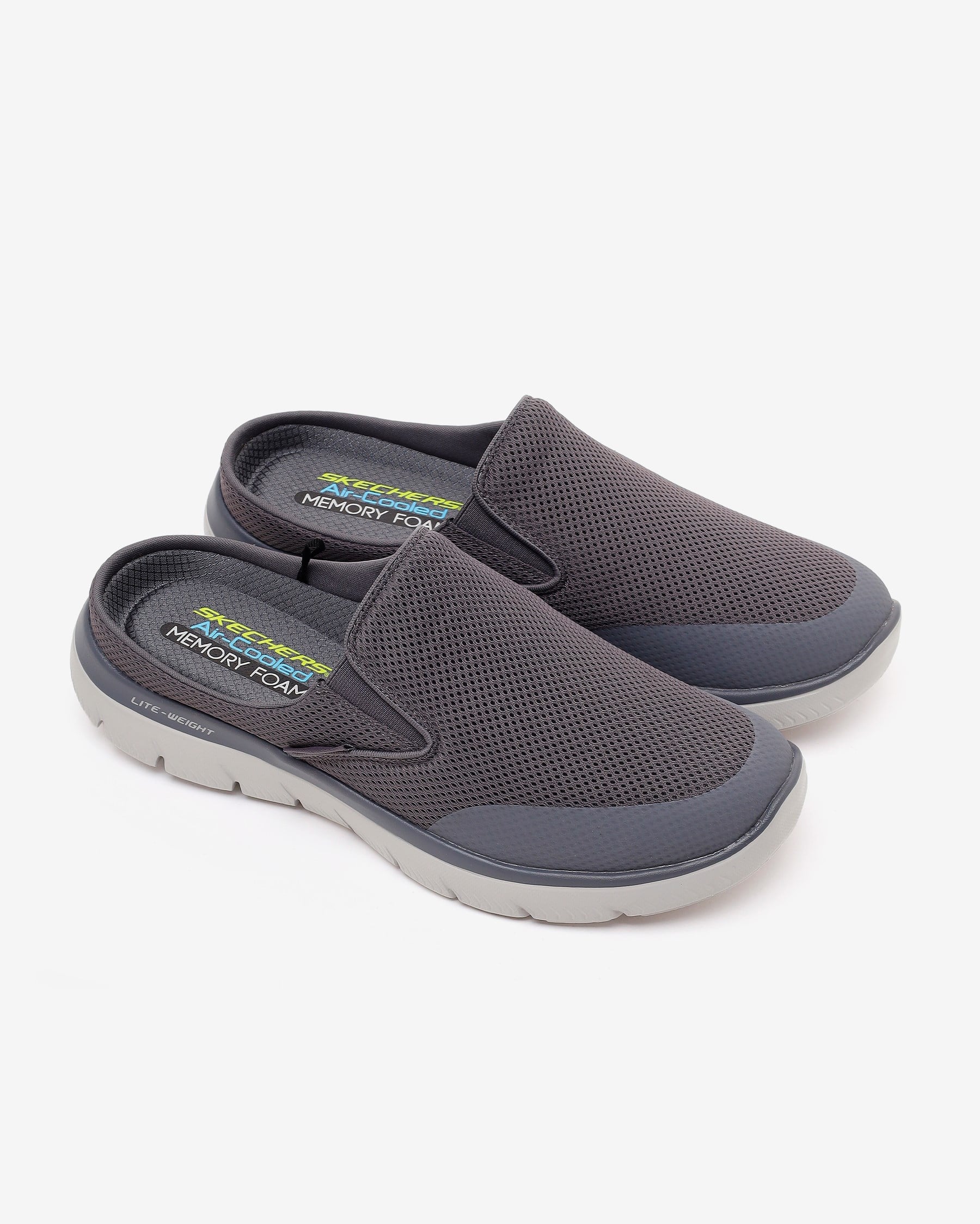 Summits 232296TK CHAR Erkek Gri Arkası Açık Spor Ayakkabı