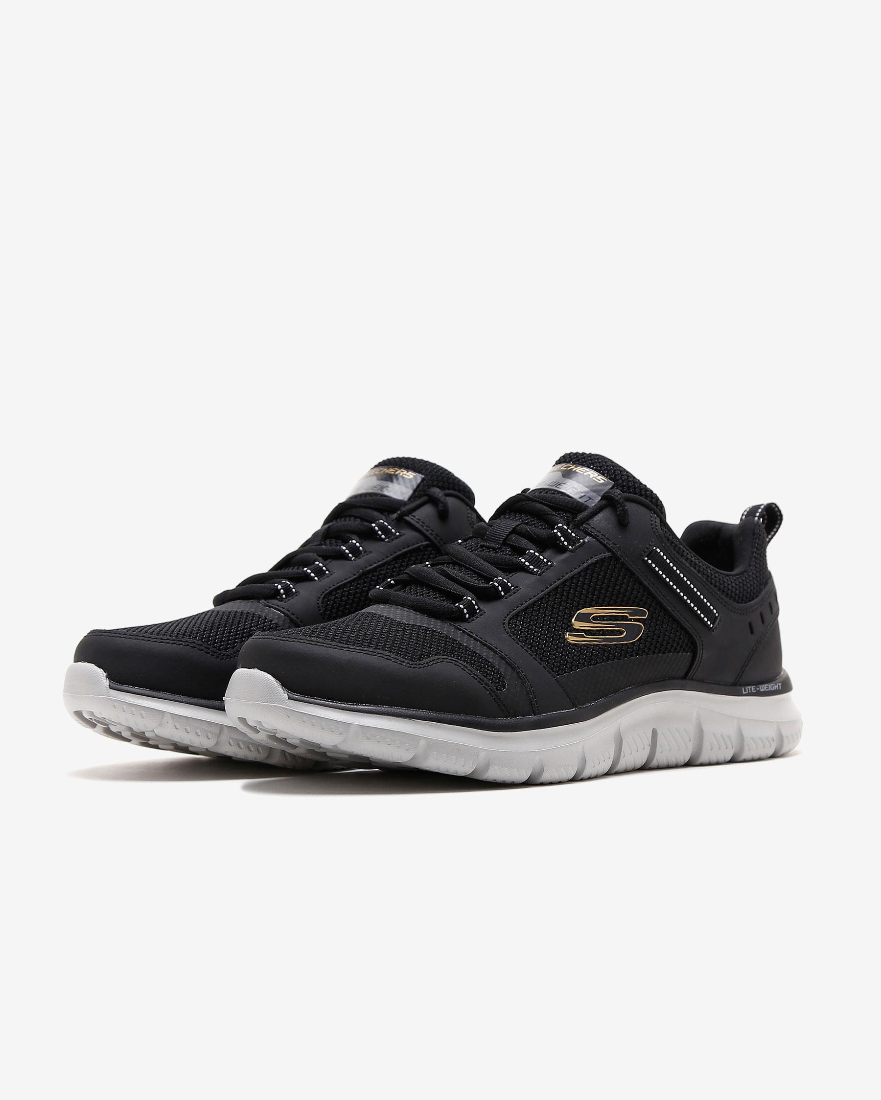 Track 232001TK BKGD Erkek Siyah Sneakers