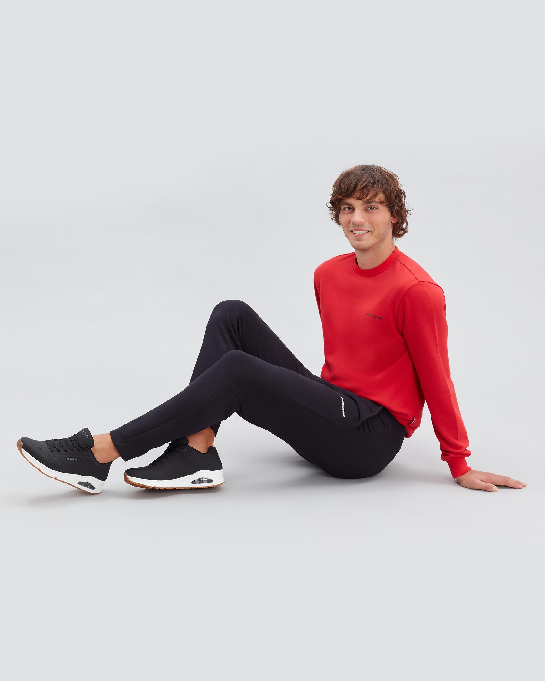 Uno - Stand On Air 52458 BLK Erkek Siyah Sneakers
