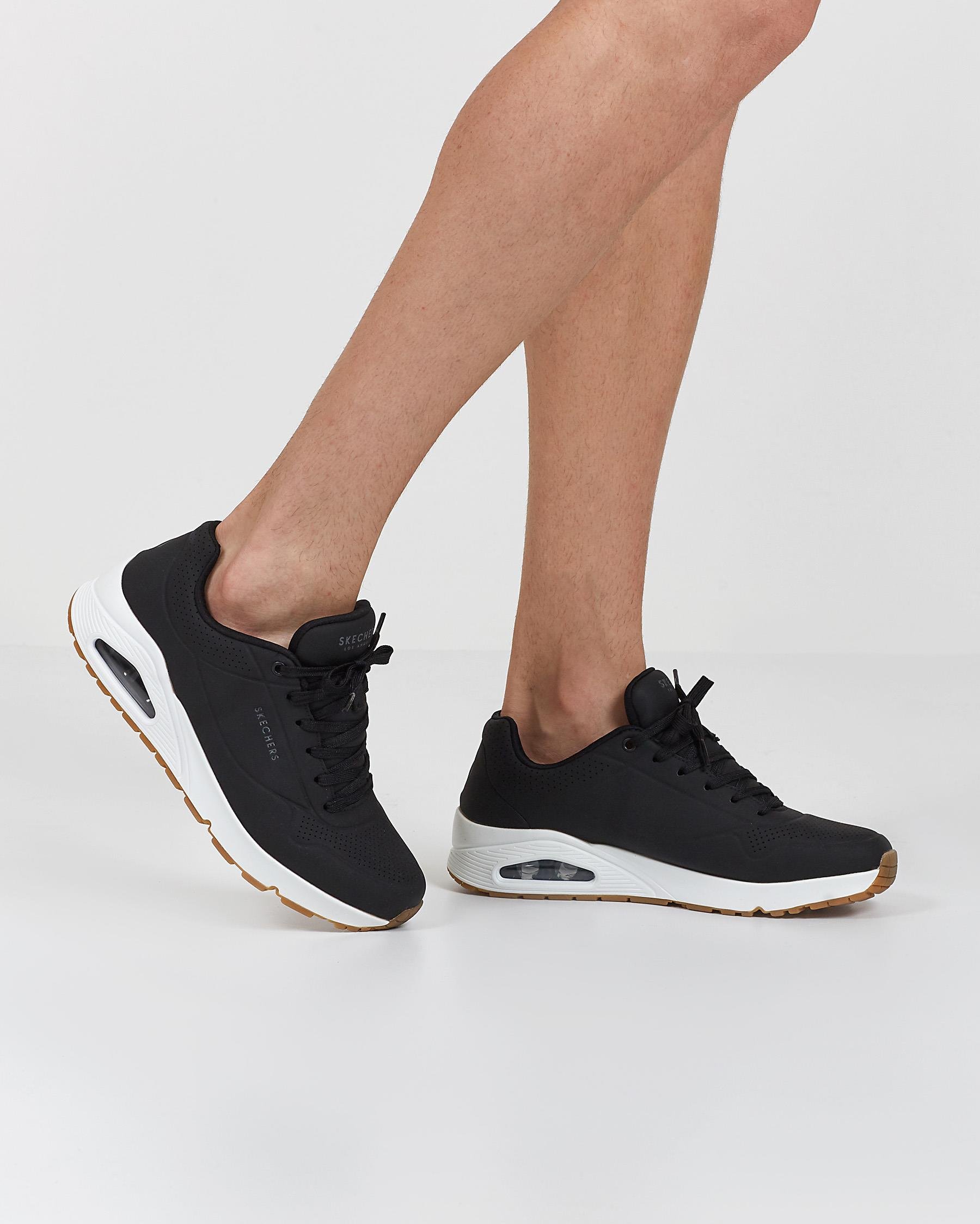 Uno - Stand On Air 52458 BLK Erkek Siyah Sneakers