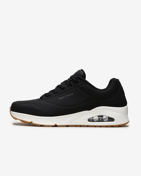 Uno - Stand On Air 52458 BLK Erkek Siyah Sneakers