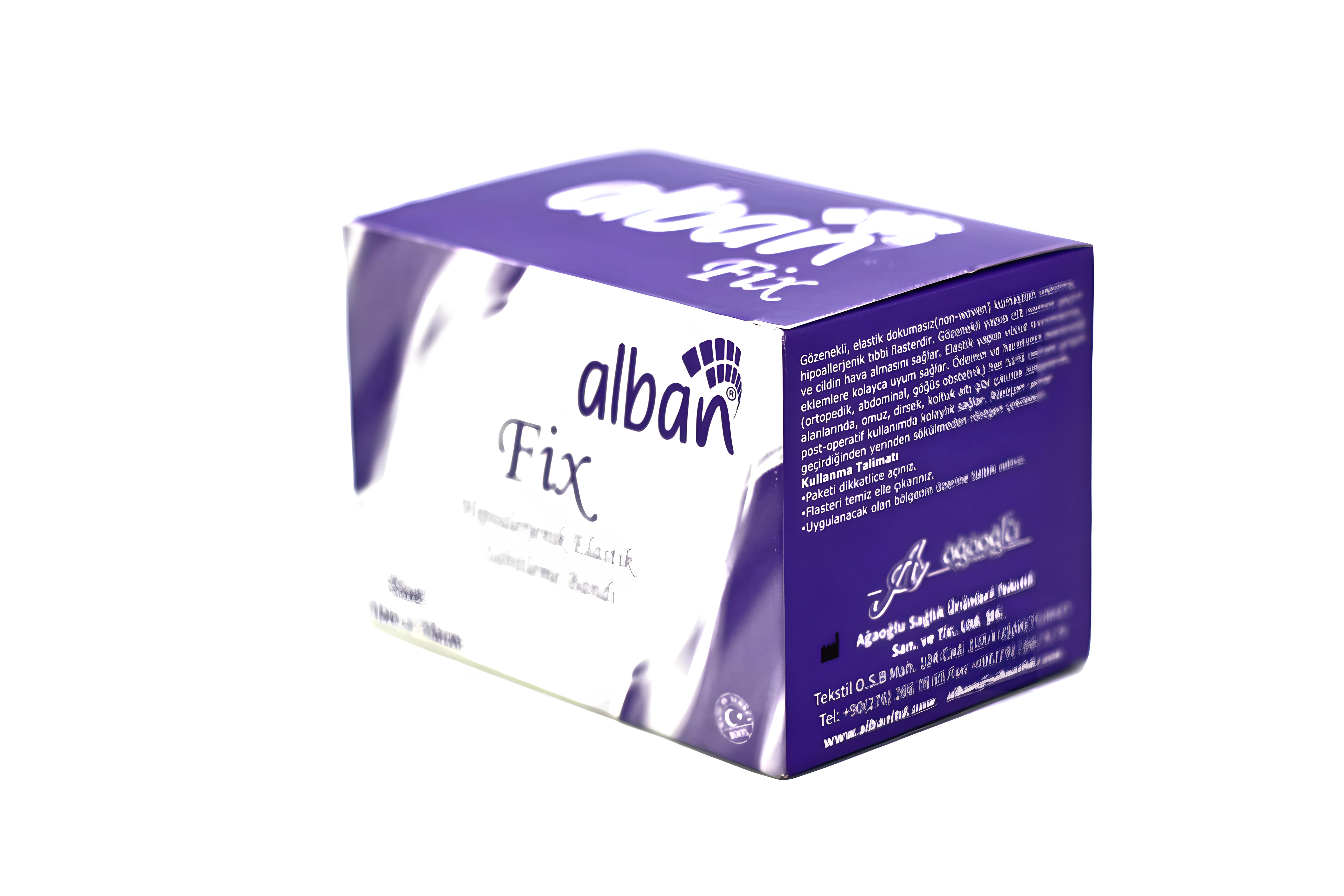 Alban Fix 10×10 Hipoalerjenik Elastik Sabitleme Bandı