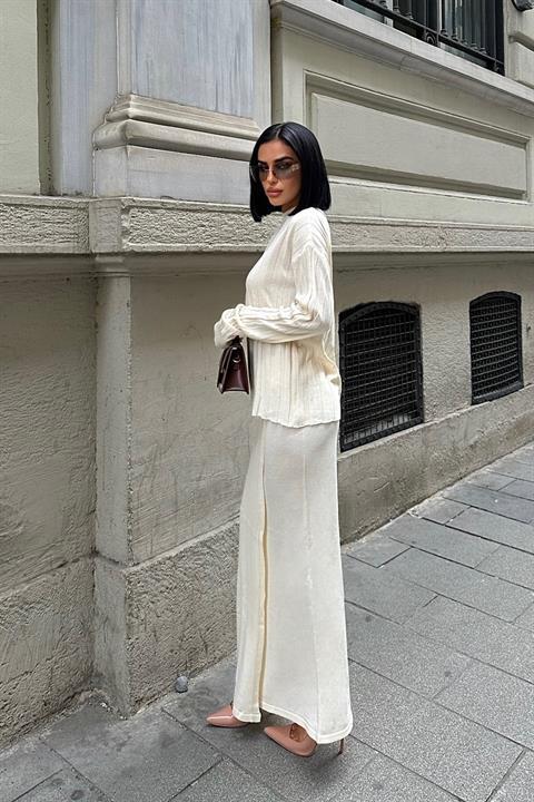 Darcy Etek Bluz Triko Takım 9969
