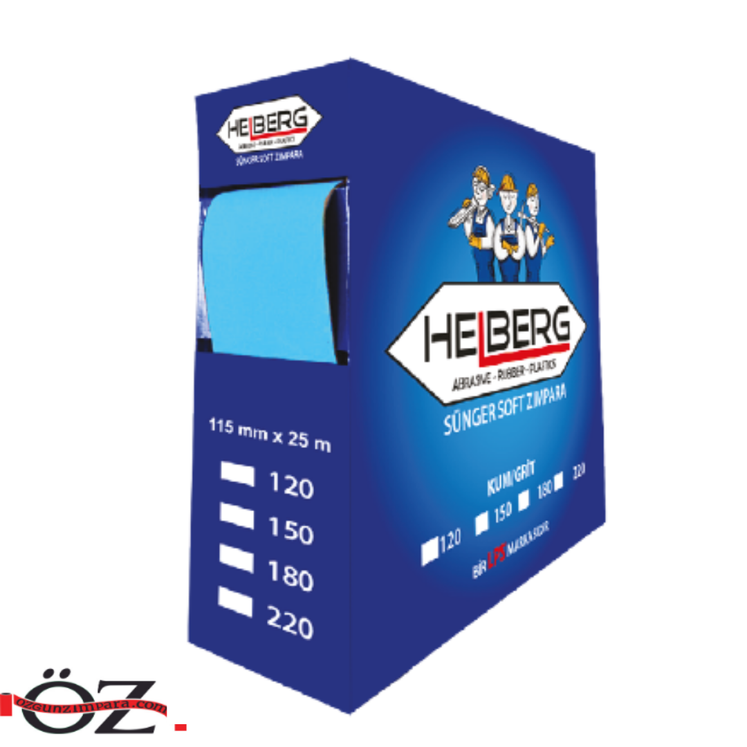 Helberg Soft Sünger Rulo Zımpara 