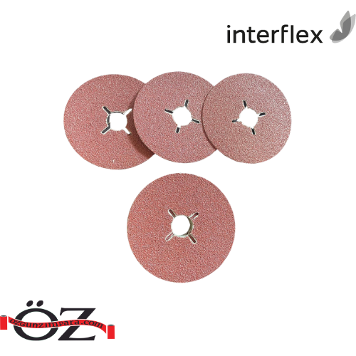 İNTERFLEX Fiber Disk (115MM-Alüminyum)