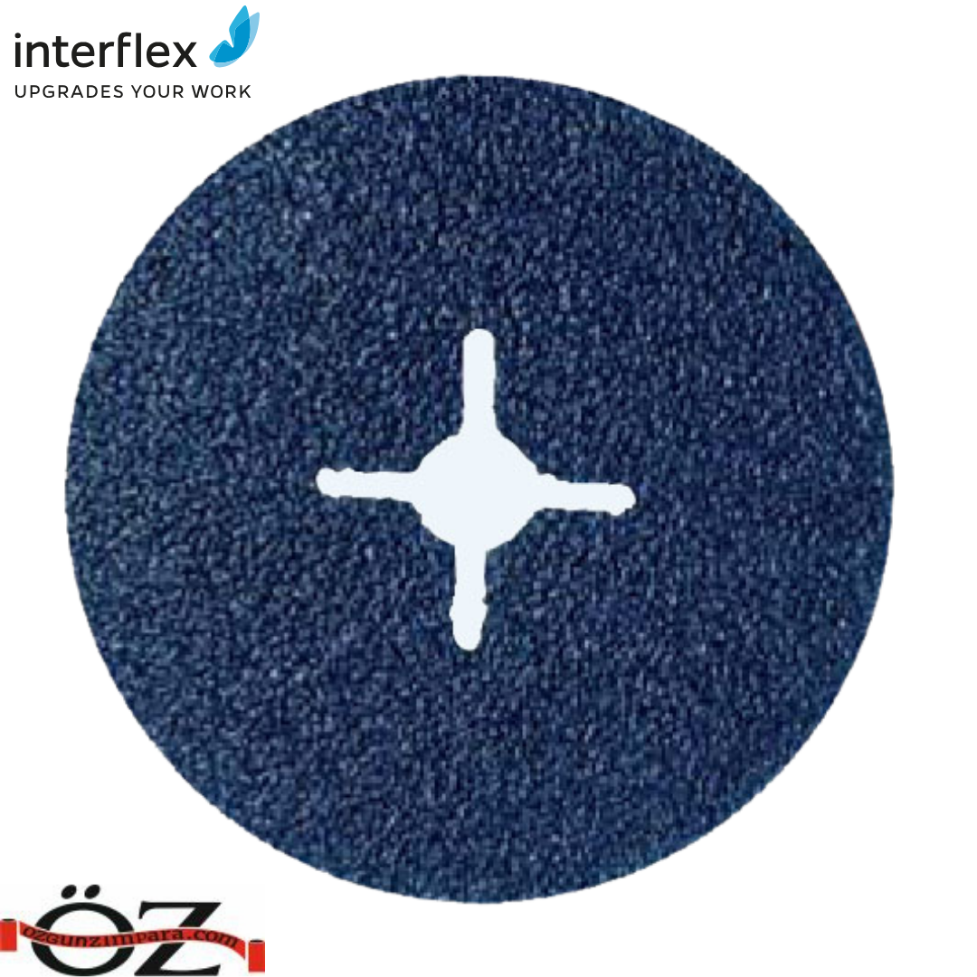 İNTERFLEX Fiber Disk (115MM-Zirkonyum)