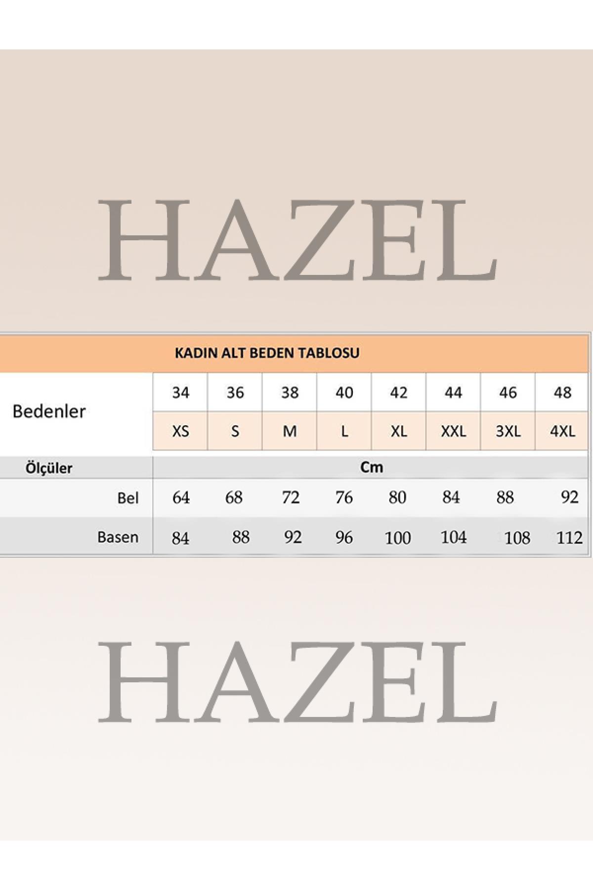 Siyah Keten Karışımlı Çift Yırtmaçlı Şort Etek