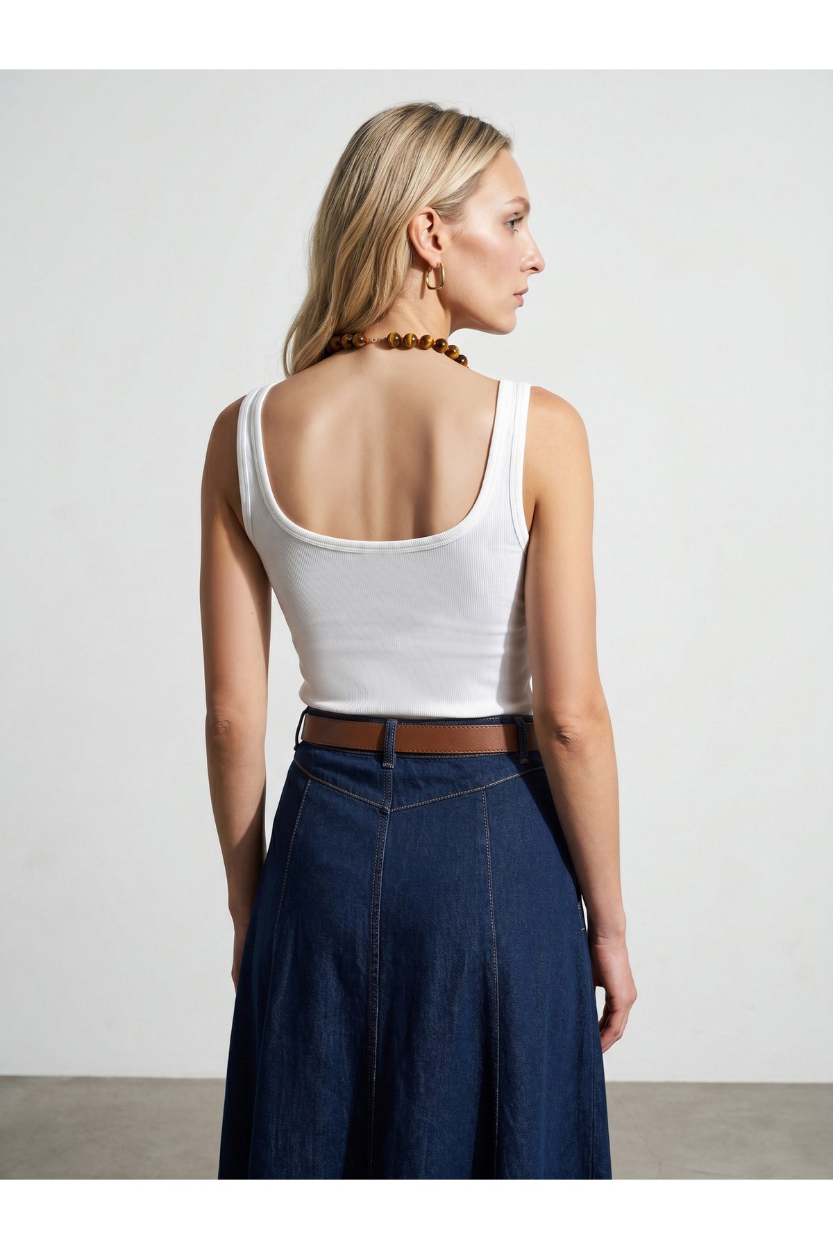 32807 Bra-Free Atlet-Beyaz