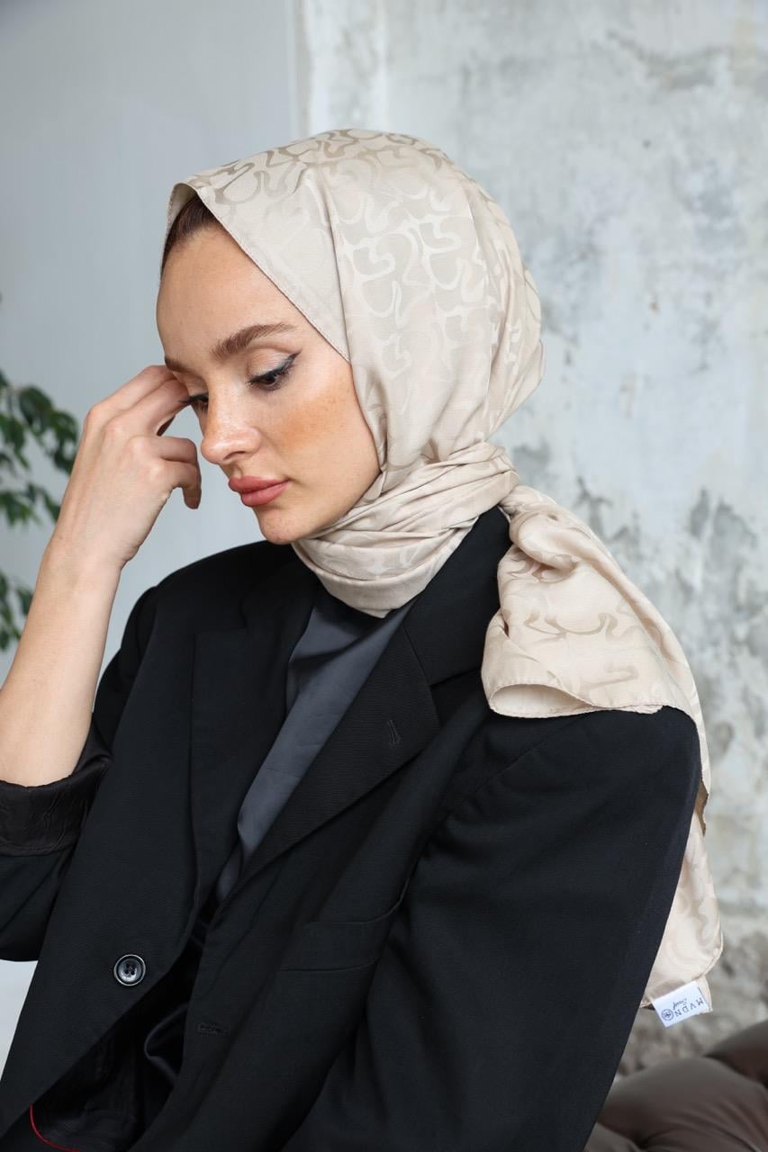 Aura Desen Jakar Şal Kum Beji