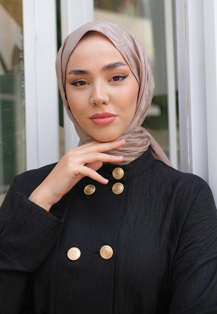 Perla Jakar Şal Vizon