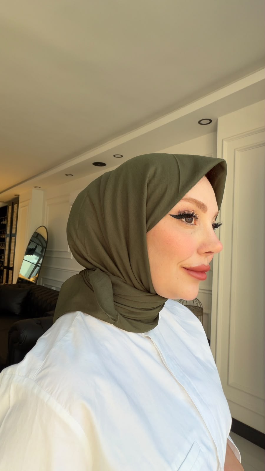 PURE AND SOFT EŞARP HAKİ