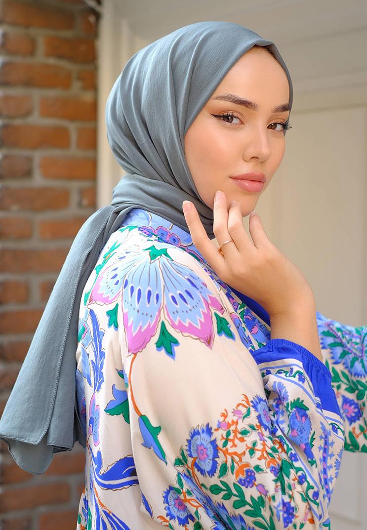 Pure And Soft Şal Gri