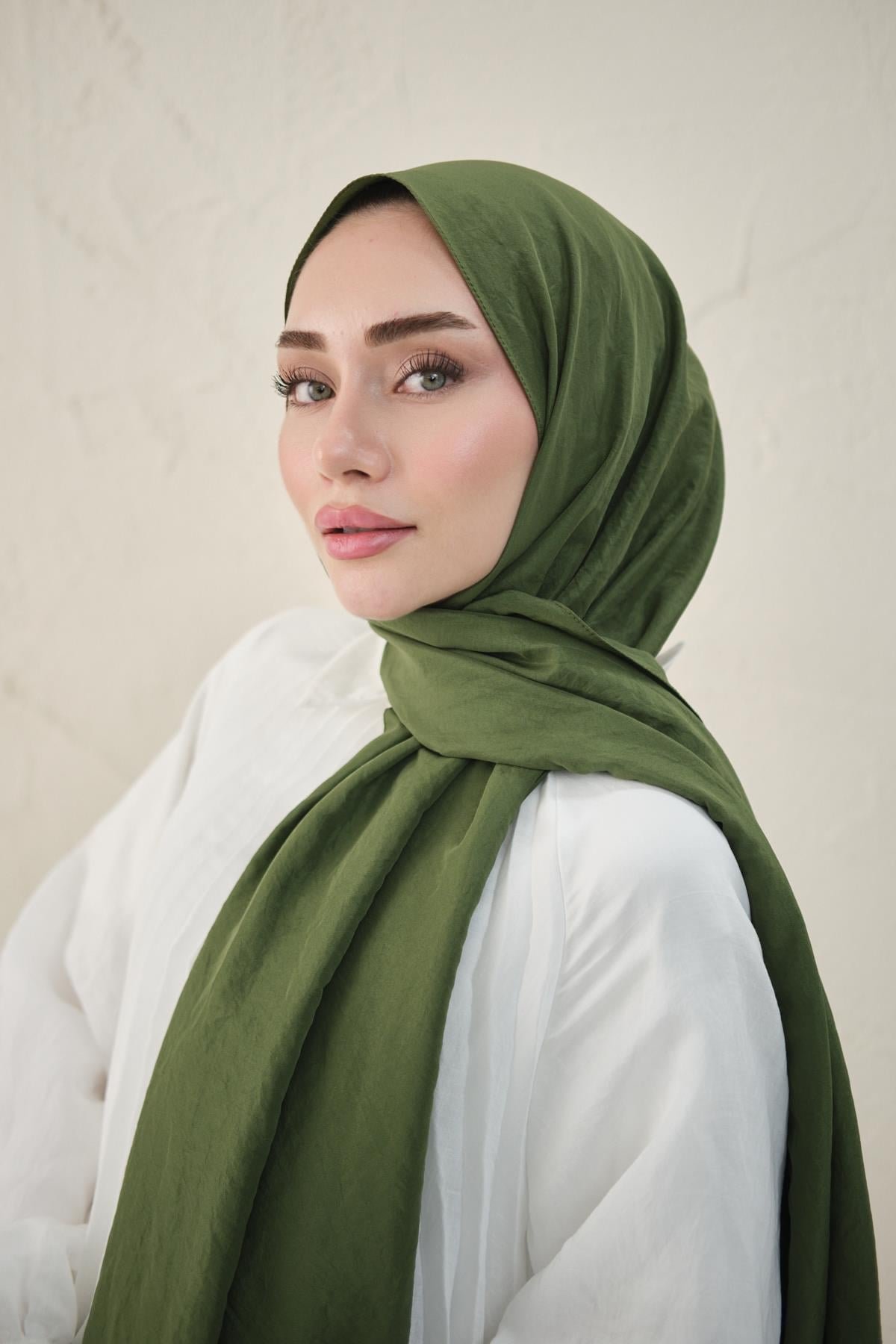 Pure Touch Kraş Şal Yeşil