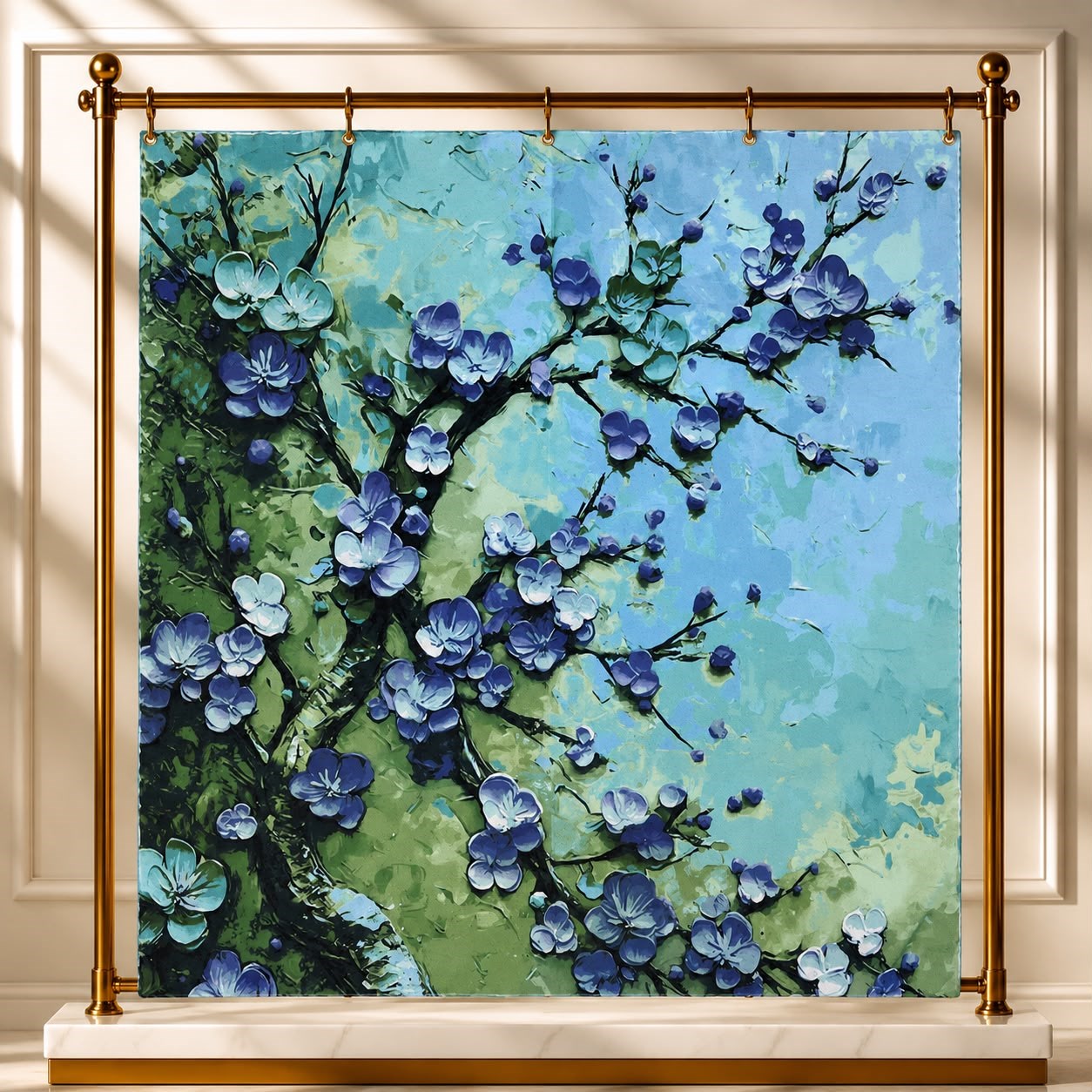 RİVA PAMUK EŞARP VAN GOGH 07