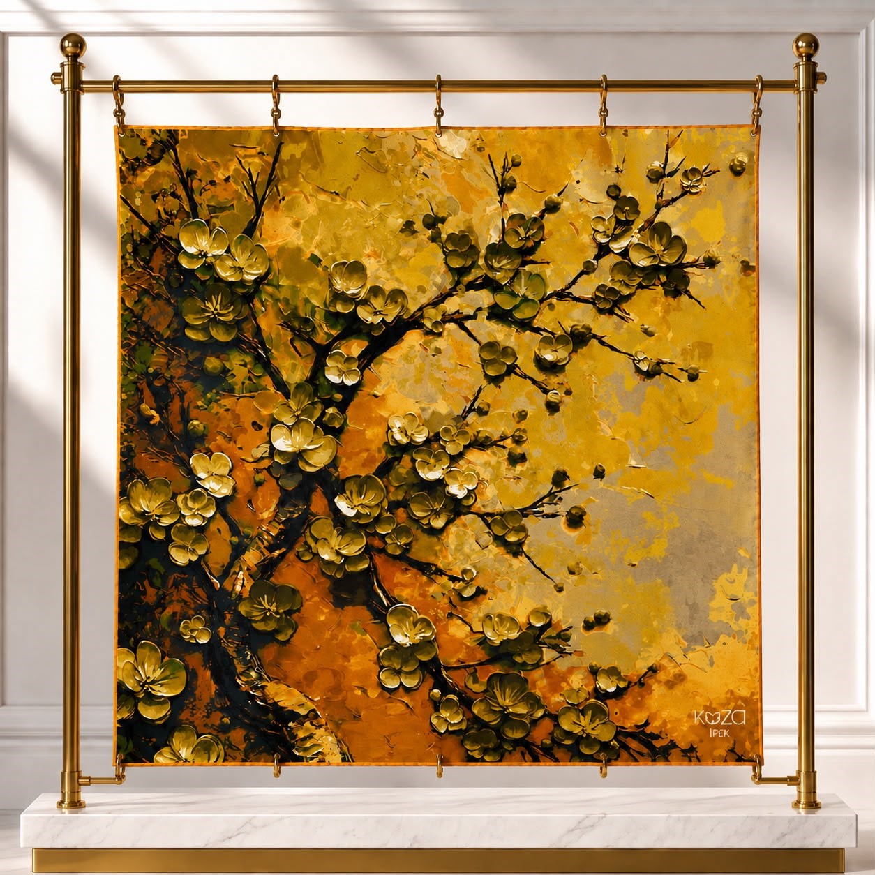 RİVA PAMUK EŞARP VAN GOGH 12