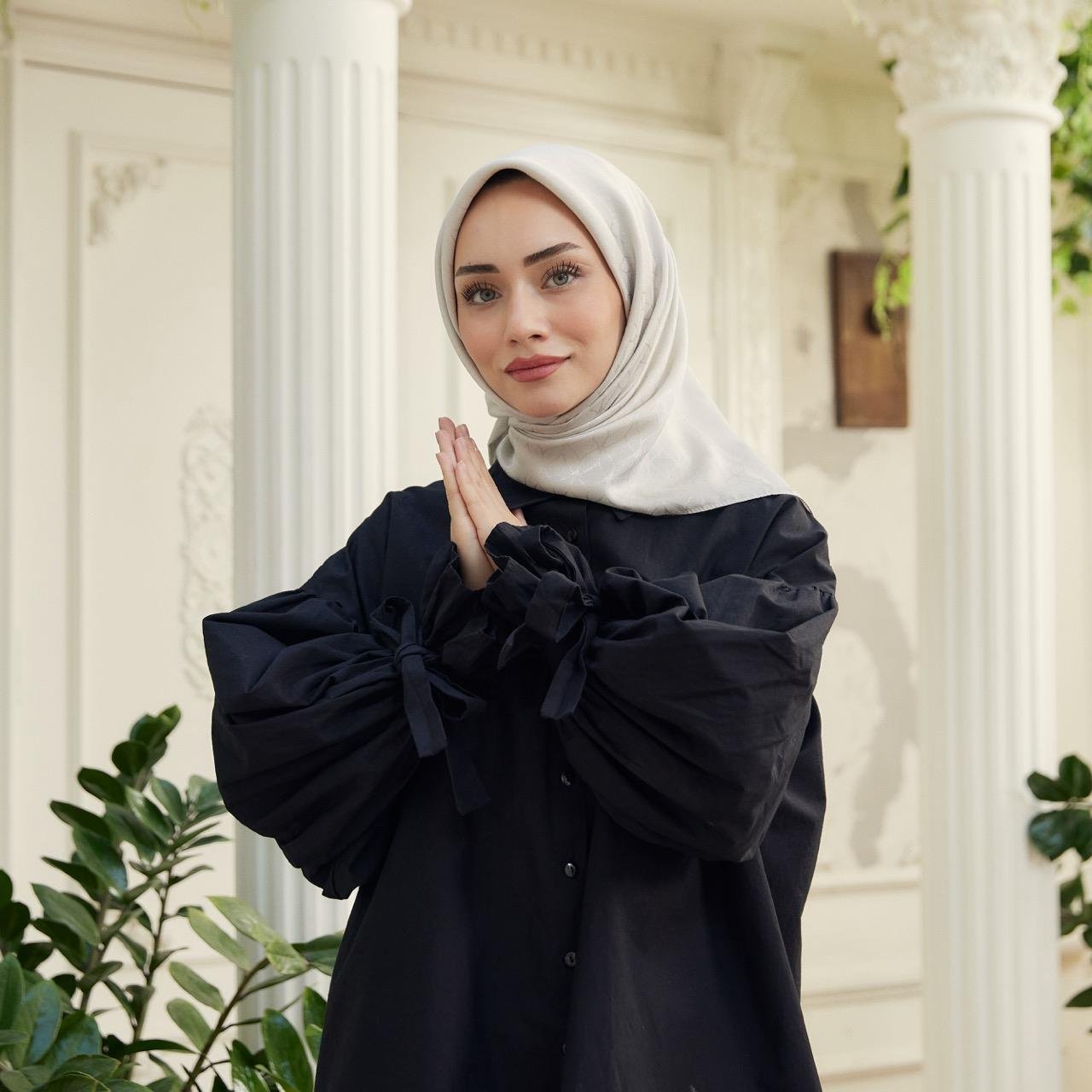 Valeria Desen İpeksi Jakar Eşarp Taş
