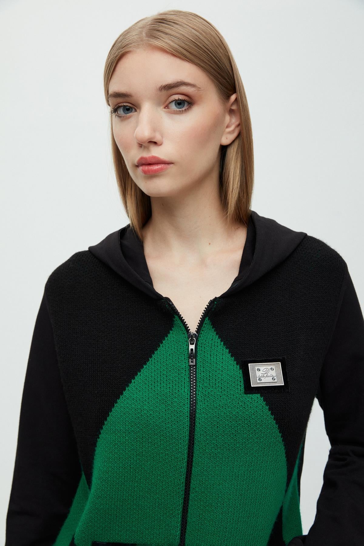 Benetton Baklavalı Mont