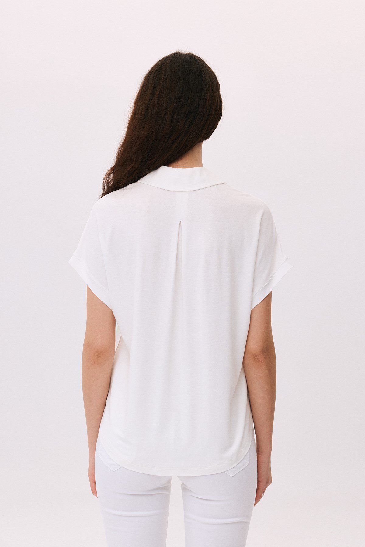 Şerit Taş Detaylı Dijital T-Shirt