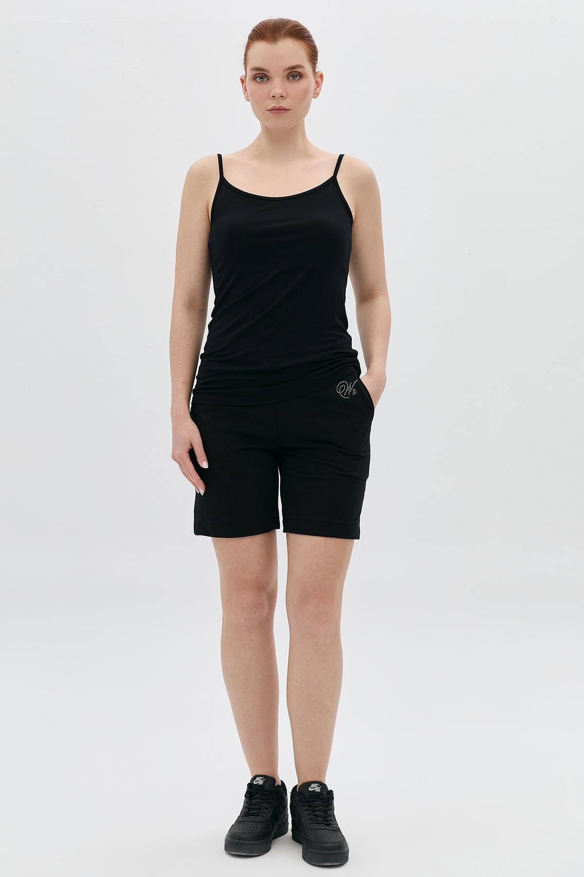 Wr Baskılı Basic Şort