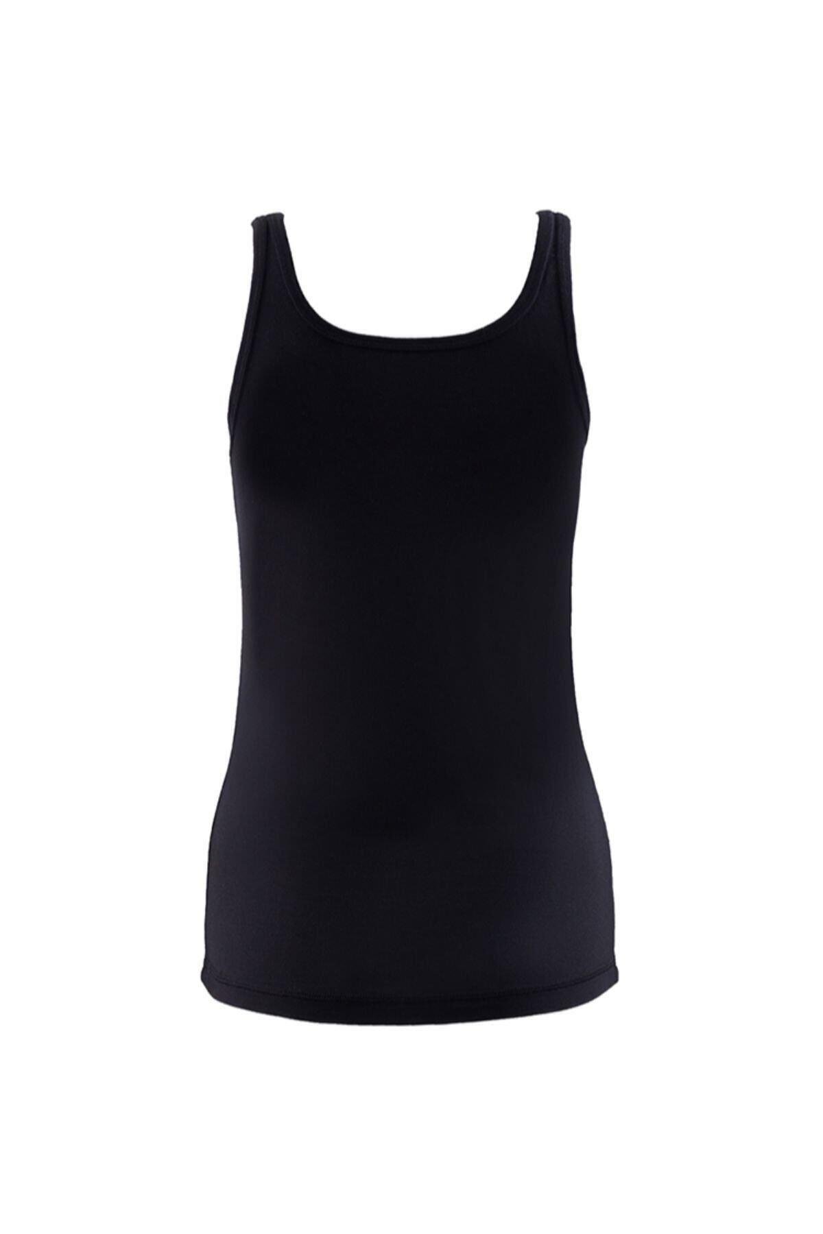 Blackspade Bayan Silver Kalın Askılı Atlet SİYAH ÇAMAŞIR BLACKSPADE