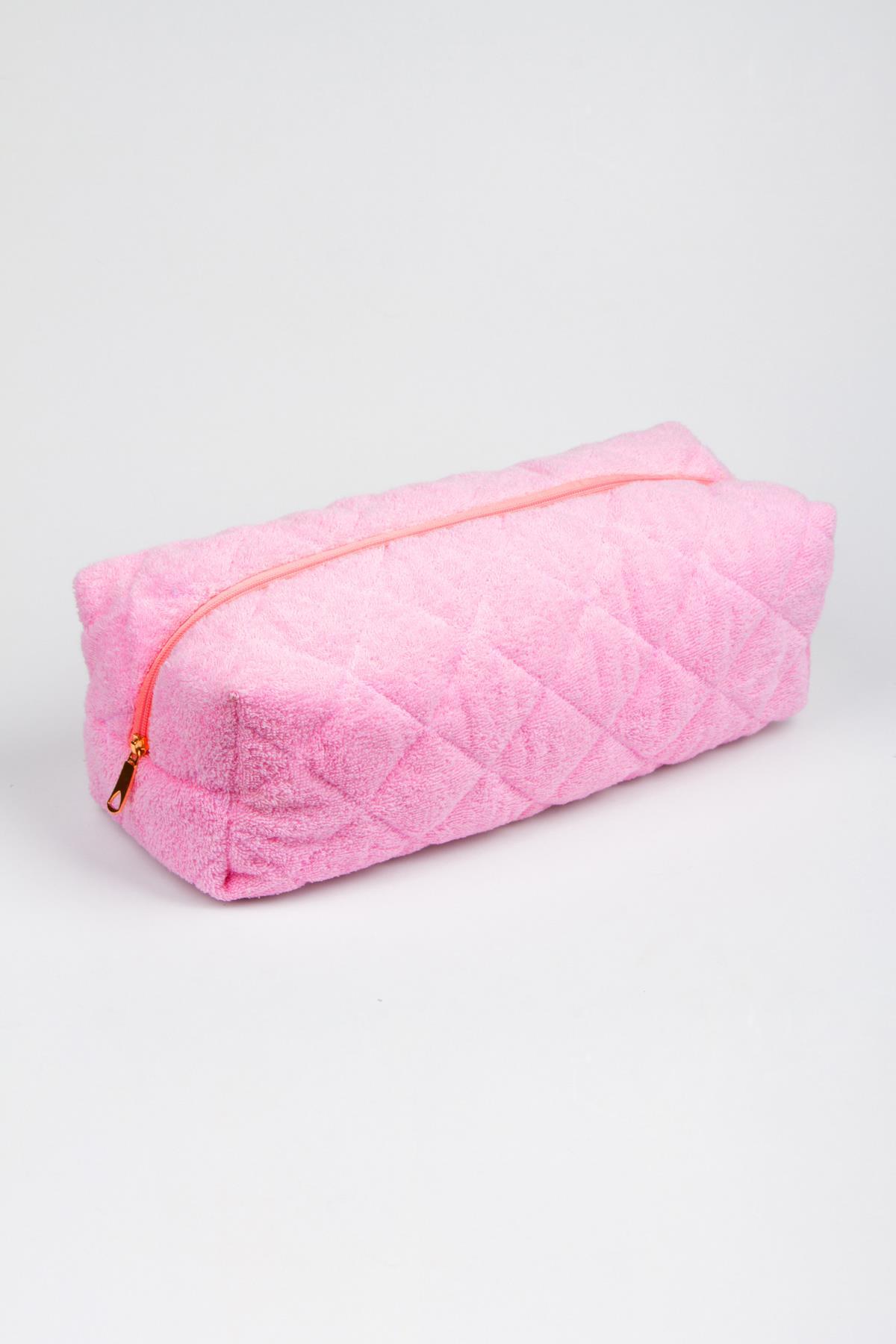Pembe Havlu Dyson Airwrap ve Tüm Saç Şekillendiriniz için XL Boy Çanta Seyahat Çantası