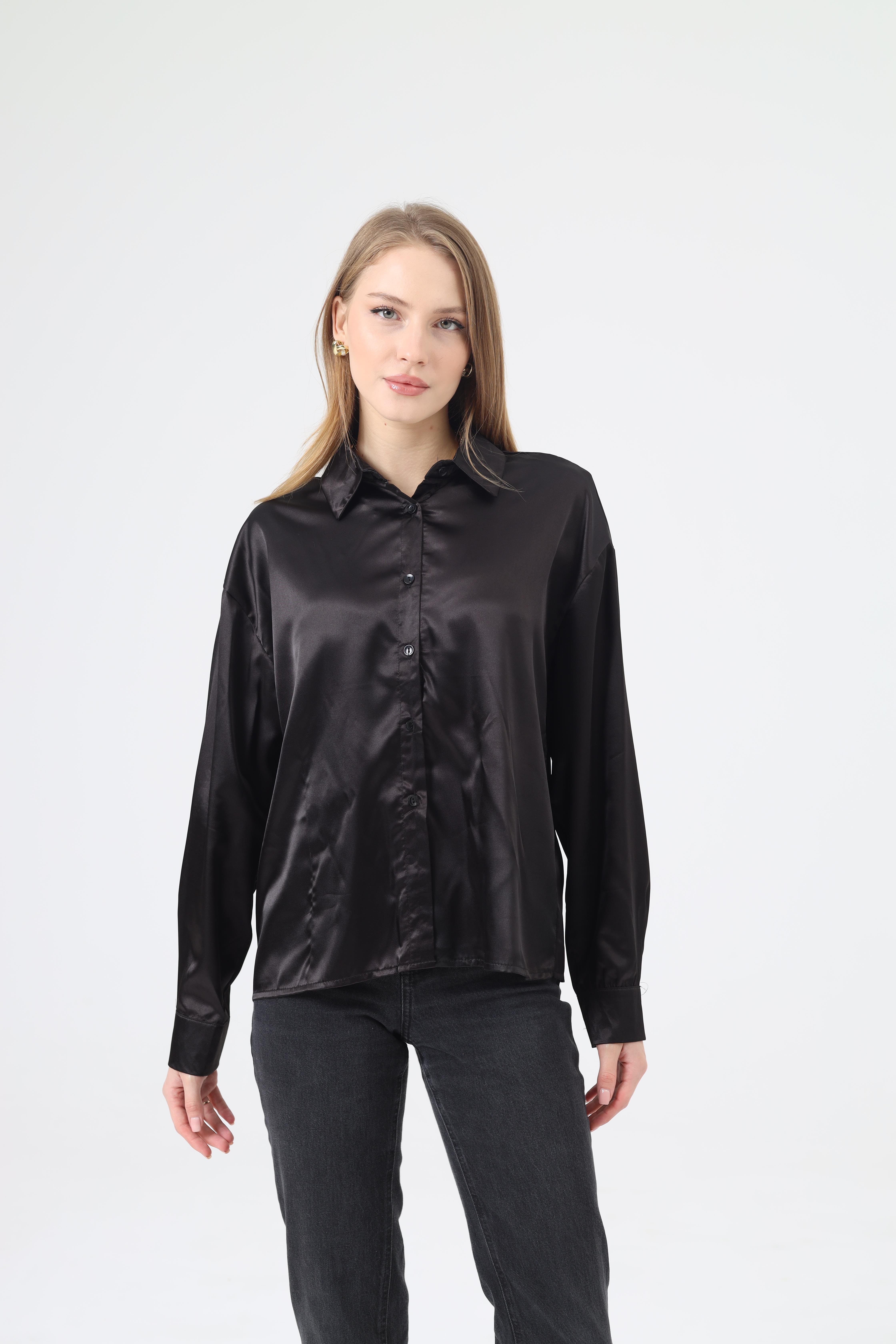 Dilek Aydın Atelier Saten Gömlek