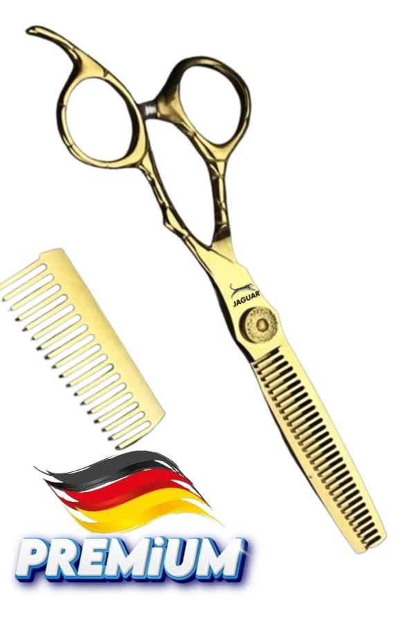  JGS 853 Gold Dış Bükey Saç Kesim Ara Makas Kutulu 1 Adet Profesyonel 