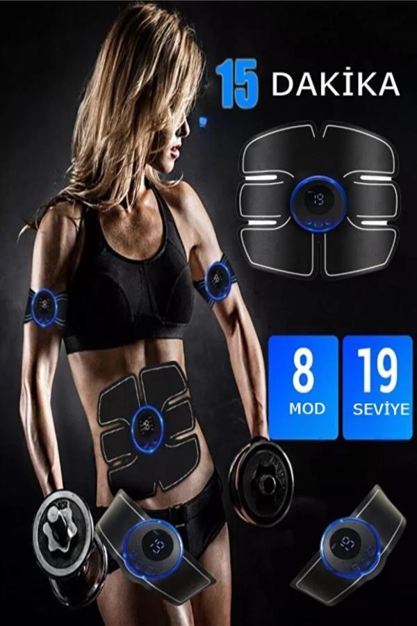 3lü Vücut Geliştirme ve Masaj Alet Seti