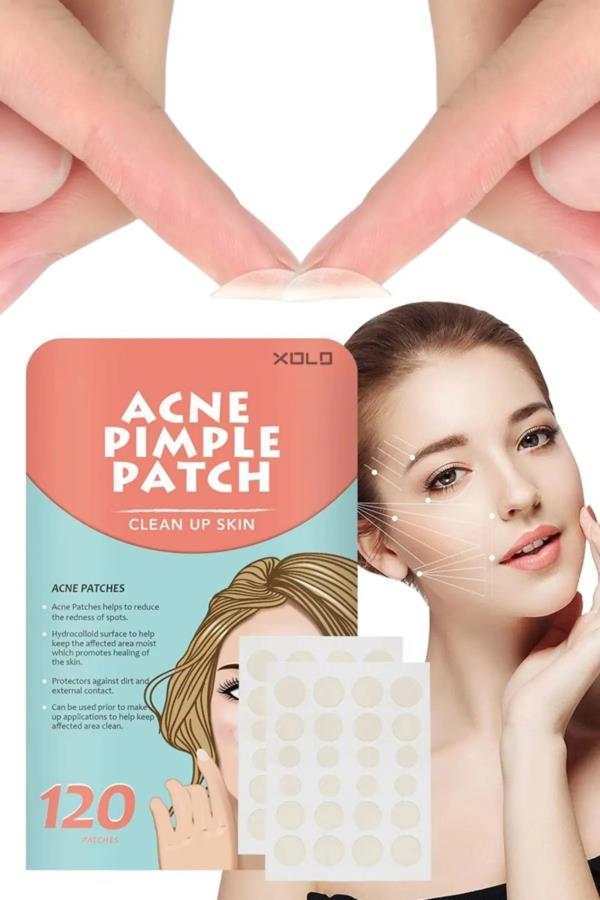 Akne Sivilce Siyah Nokta Bandı Pimple Patch 120 Adet