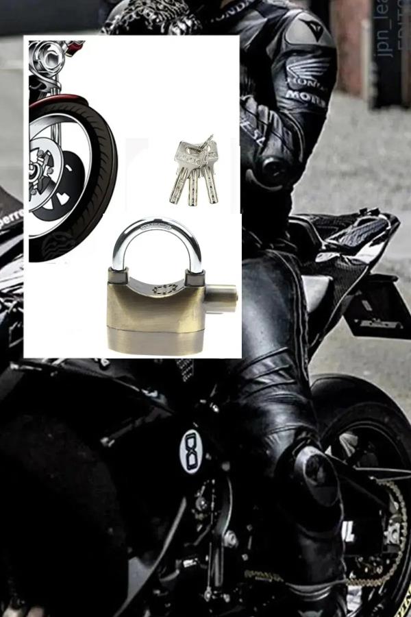 Bakır Alarmlı Uzun Asma Kilit