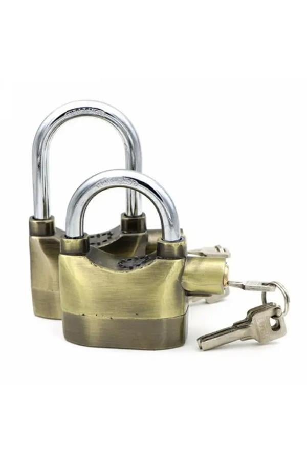 Bakır Alarmlı Uzun Asma Kilit