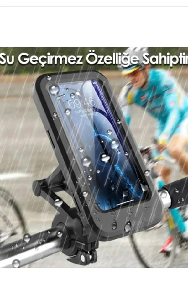 Bisiklet Motosiklet Telefon Tutucu Su Geçirmez