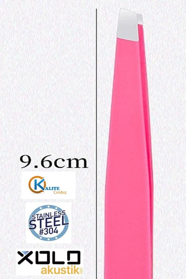 Çelik Cımbız Kalın Yan Uçlu Pembe XLC520