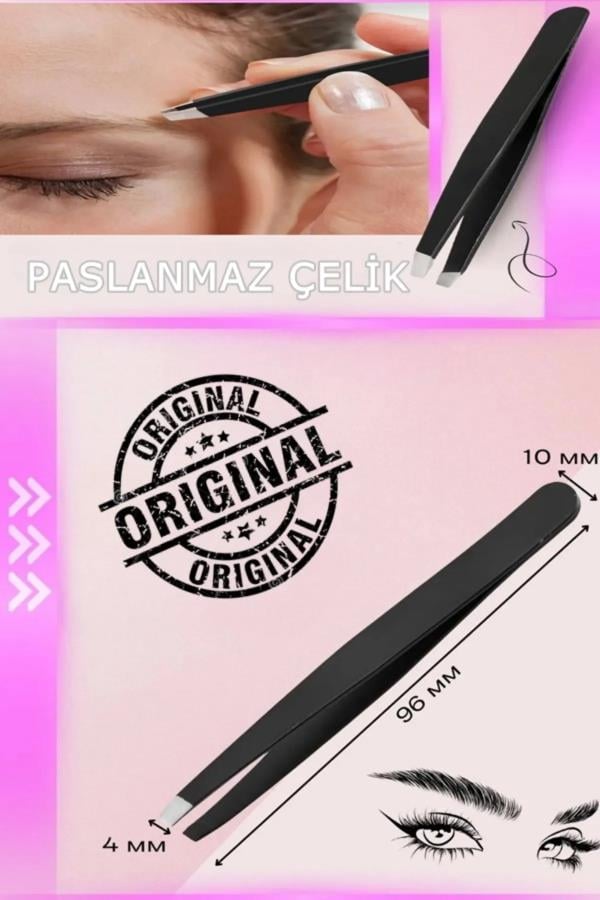 Çelik Cımbız Kalın Yan Uçlu Siyah XLC520