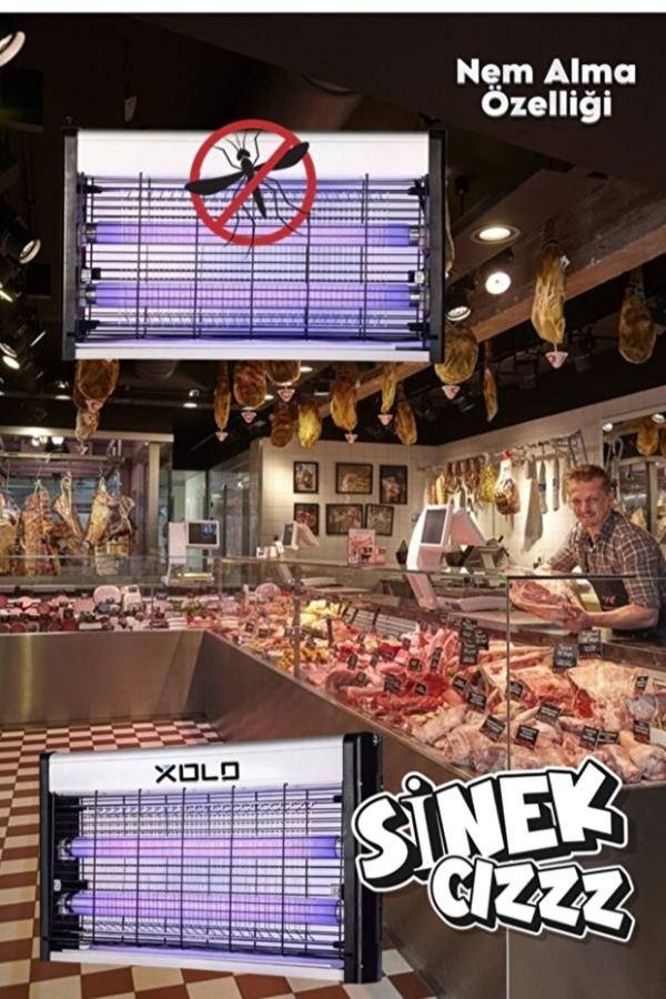 Çelik Kasalı 6W Sinek Öldürücü Uv Led Lamba