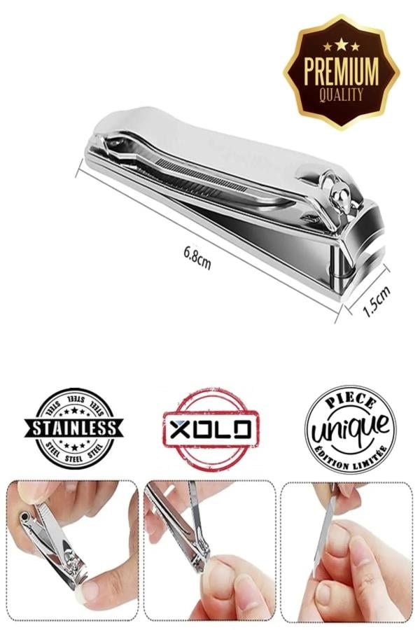 Çıtçıtlı Büyük Boy İsveç Tırnak Makası