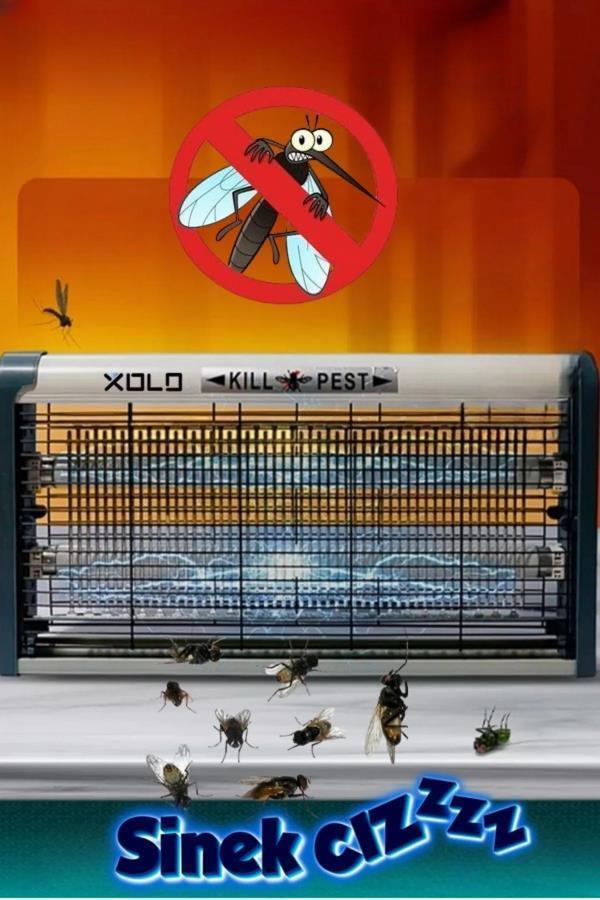 Elektrikli Sinek Cız Cihazı 40W Uv Led XT220