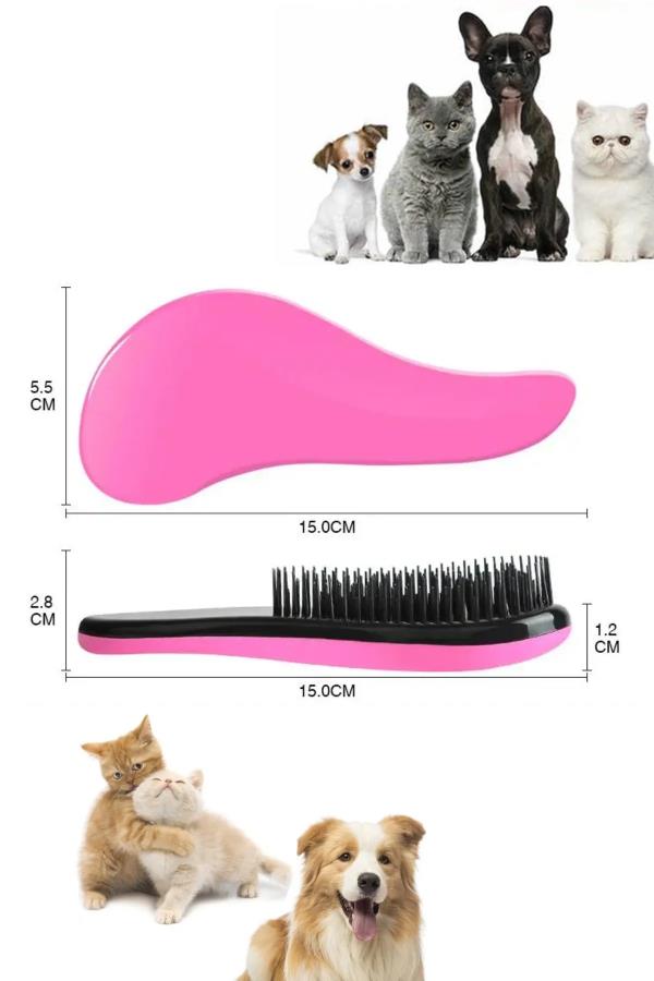 Evcil Hayvan Tımar Tarağı Asorti 16cm