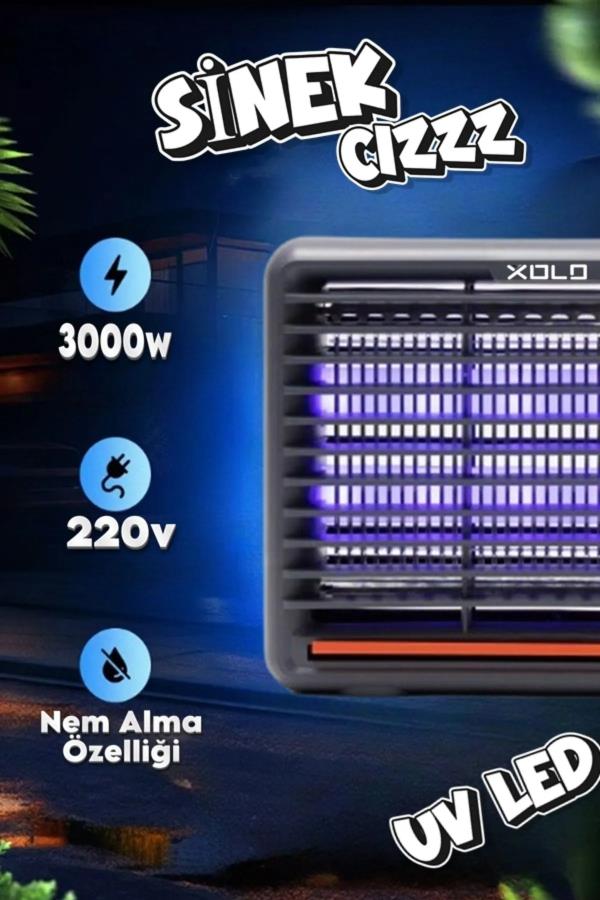 Füme Kasa Uv Led Sinek Cız Makinesi XL8W
