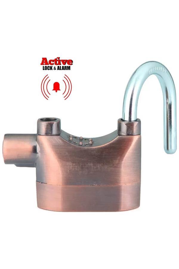 Gold Alarmlı Kısa Asma Kilit